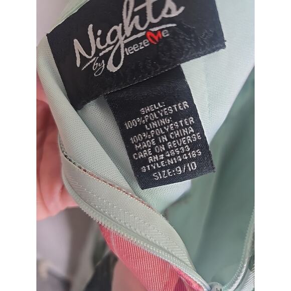 Formal Maxi Gown Prom Halter Dress Wedding Womens 9 / 10 Festive Party Chic - Picture 9 of 11